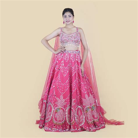 Designer Lehenga Choli with Heavy Embroidery – vastrachowk