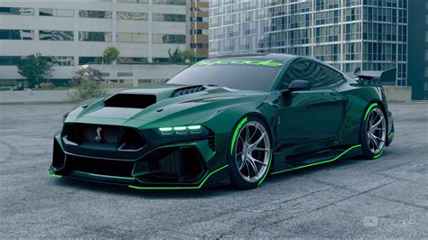 2024 Ford Mustang Shelby GT500 Concept by Hycade Is a Fictional Widebody Monster