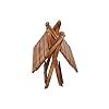 CraftsX2Z Handmade Wooden Natural Brown Foldable Coffee Table ...