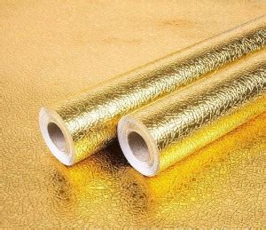 Aman Enterprises Decorative Gold Wallpaper Price in India - Buy Aman ...