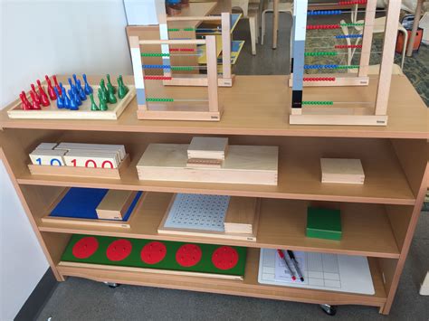 Elementary Shelves at Desert Sky Montessori