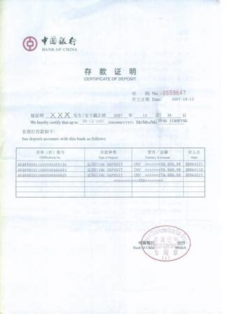 签证资料中的存款证明是什么？应该在哪开具？ - 爱旅行网