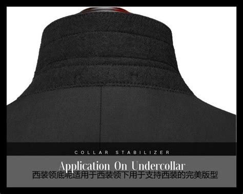 Wefab Undercollar Felt collar fabric neckline high quality interlining ...