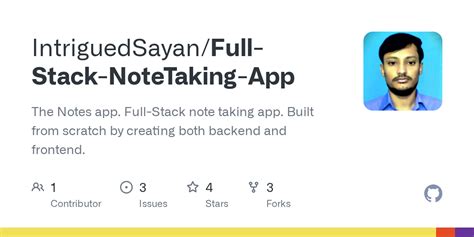 JavaScript Full-Stack Note Book App 的图像结果