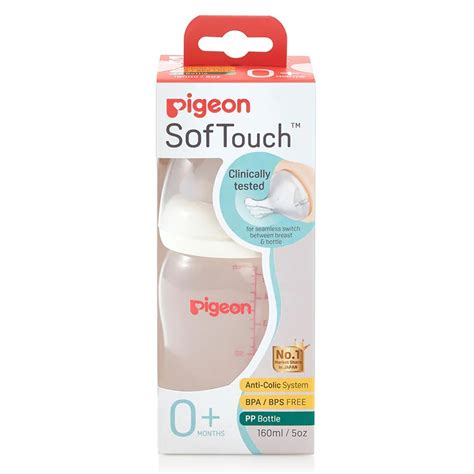 Pigeon SofTouch Baby Bottle PP 160ml - Little Life