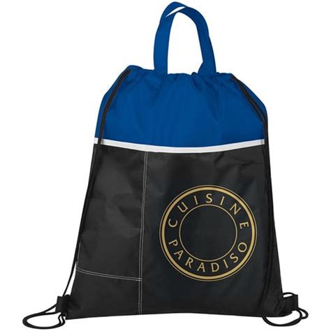 Image result for Two-Toned Drawstring Backpack