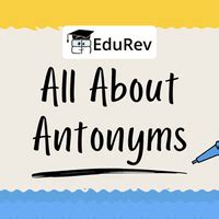 PPT: Synonyms and Antonyms - 2 - English Grammar Basic - Class 10 PDF ...