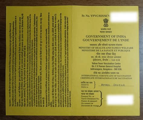 How to Get Yellow Fever Vaccination In Bangalore:Complete Guide