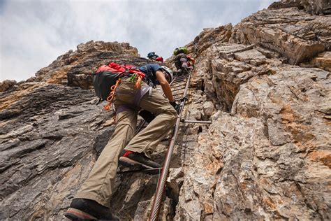 Via ferrata Bocchette Centrali nelle Dolomiti di Brenta