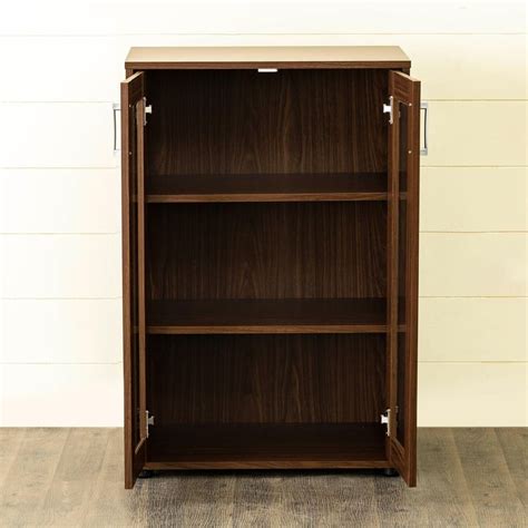 Buy Helios Lewis Giles 2-Door Multipurpose Cabinet - Brown from Helios ...