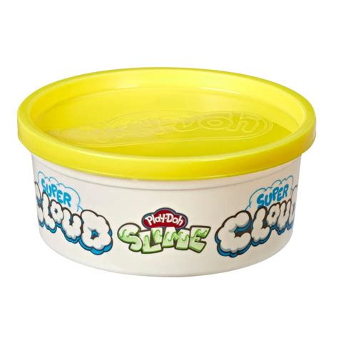 Buy Play-Doh Super Cloud Single Can Of Yellow Fluffy Slime Compound For ...