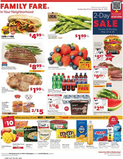 Family Fare Weekly Ad from May 25