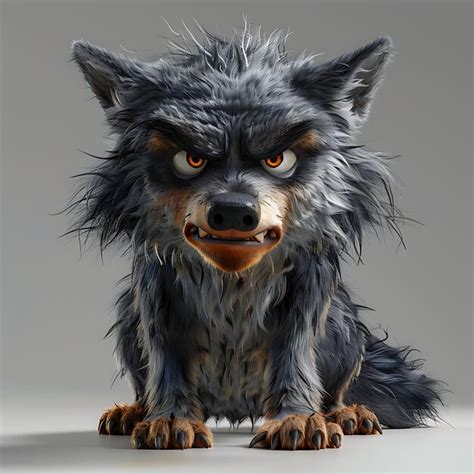 3d illustrations animated characters cute animals and expressive ...