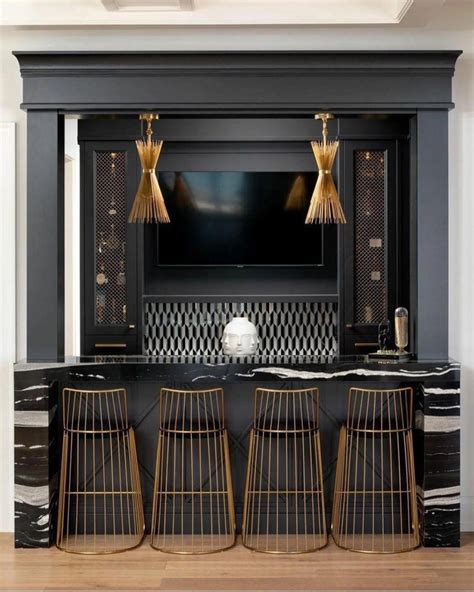 Modern Home Bar Counter