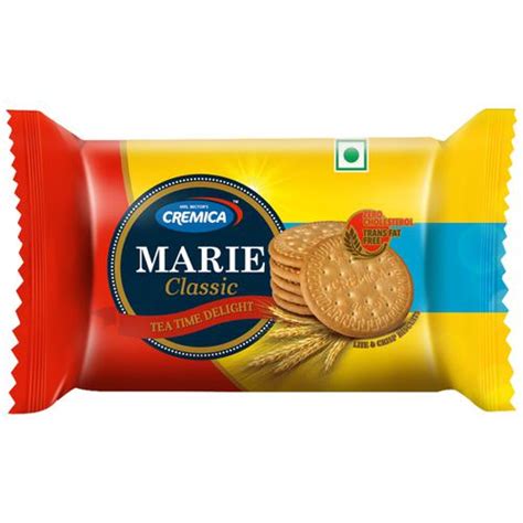 Cremica Marie Classic Tea Time Delight Biscuits - Lite & Crispy & No P ...