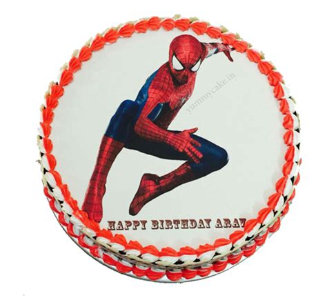 Spiderman Birthday Cake Online | Beautiful Design | YummyCake