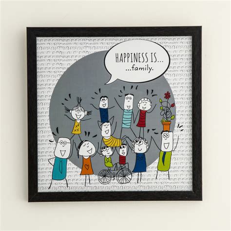 Buy Happiness Family Picture Frame - 35 x 35 cm from Home Centre at ...