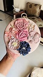 PARADOX (LABEL) Women's Clutch (KK15_Rose Gold) : Amazon.in: Fashion