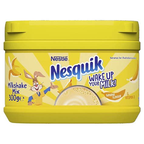 Nestle Nesquik Banana Milkshake Mix 300gm – glamshow