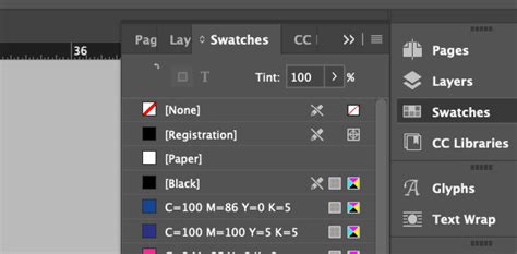 Image result for InDesign Color Swatches