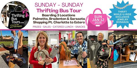 1/12 SUN Thrift Bus Board Palmetto/Brad/Sara going Pt. Charlotte ...