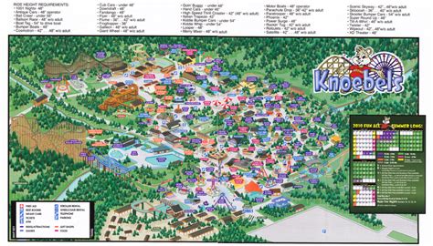 Knoebels Amusement Park & Resort - 2010 Park Map