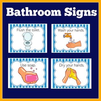 Kindergarten Rules Signs Teaching Resources | TPT