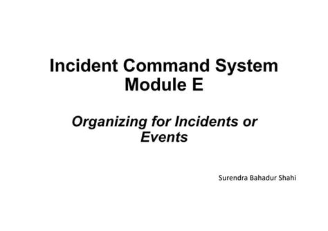 Image result for Incident Command System Forms Management Training