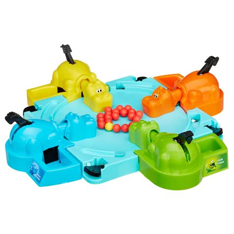 Buy Hasbro Gaming Hungry Hungry Hippos, Board Game, For Kids Ages 4 ...