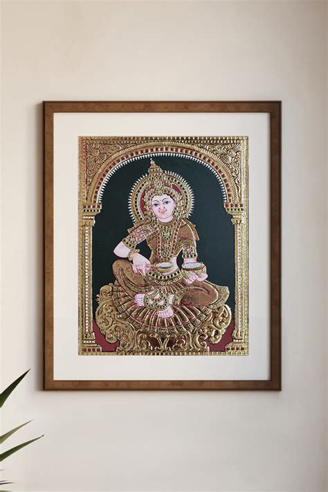 Annapoorneshwari Tanjore Painting – madhurya.com