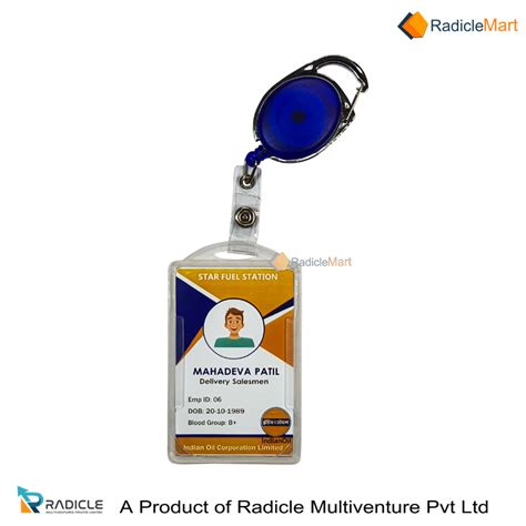 PVC ID CARD WITH PRINTED TAG – RadicleMart