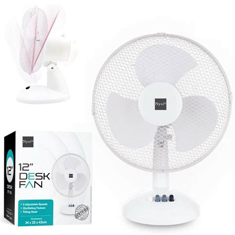 Fan Cooler Tower Desk Pedestal Oscillating Stand Fan | Ubuy India