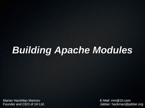 Image result for Apache Module