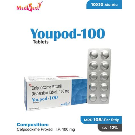 Youpod-100 Tablets Medvexl Pharma