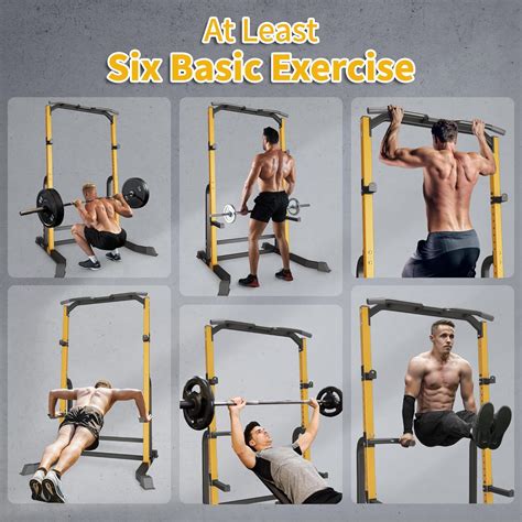 Klismos Power Cage - Heavy Duty 1000lb Capacity Squat Rack India | Ubuy