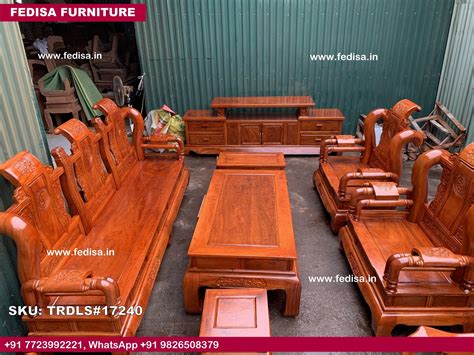 Six Seater Sofa L Shape Sofa Set With Center Table Small Apartment ...