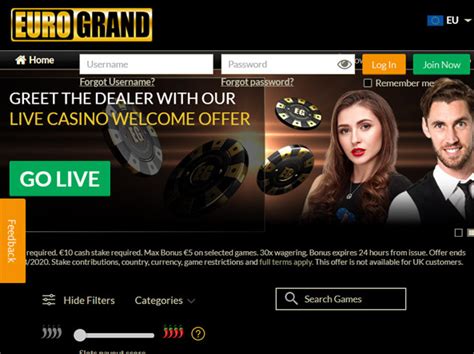 Eurogrand Casino Review - Get Your ₹1000 Bonus in India