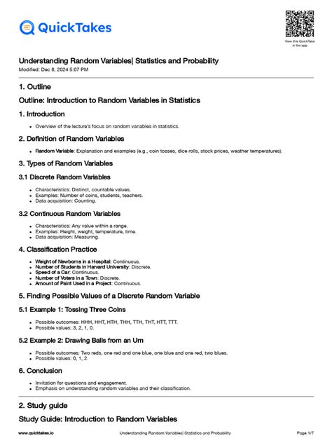 What Is a Random Variable in Statistics 的图像结果