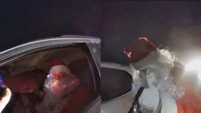 Santa Claus ends up in naughty list, caught for speeding in Ohio