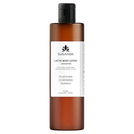 Buy Suganda 5% Lactic acid unscented Exfoliating Body Lotion ...
