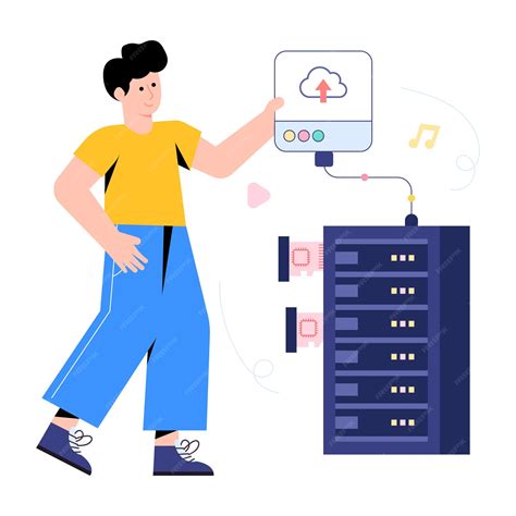Trendy flat illustration of identification | Premium Vector