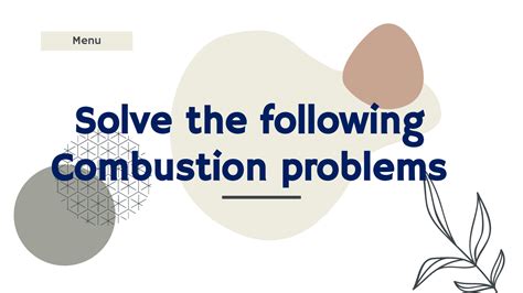 Image result for Combustion Problem