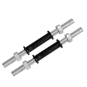 Buy RAGNER IMPORTED Dumbbell Rod bar 14 Inches with 4 Iron Bolt Nuts ...