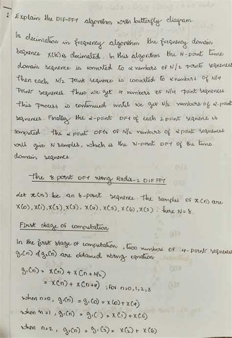 DIF FFT Algorithm 的图像结果