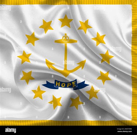 Rhode island flag hi-res stock photography and images - Alamy