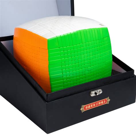 Buy Big Cubes YuXin HuangLong 17x17 Stickerless Speed Cube Online ...