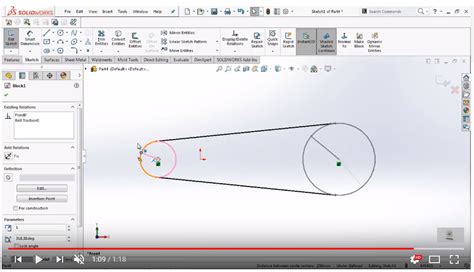SolidWorks Belt Feature 的图像结果