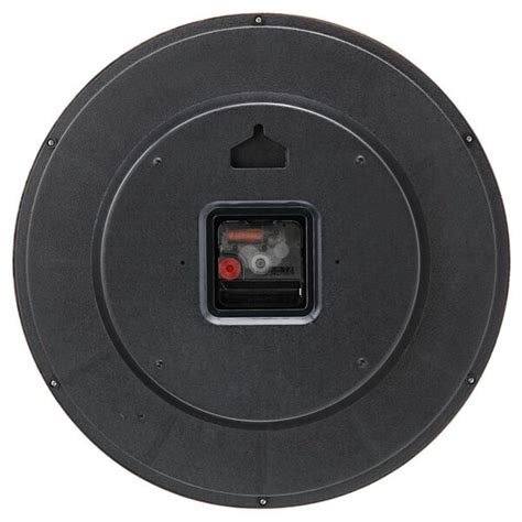 Buy Online Titan Contemporary Balck Wall Clock - 32.5 cm x 32.5 cm ...