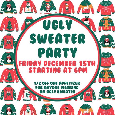 Ugly Sweater Party, Voodoo Brewing Co. - Murrells Inlet, 15 December ...