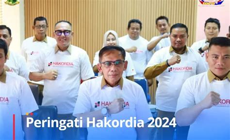 Peringati Hakordia 2024, Pemkab Kampar Ikuti Zoom dengan KPK RI dengan ...